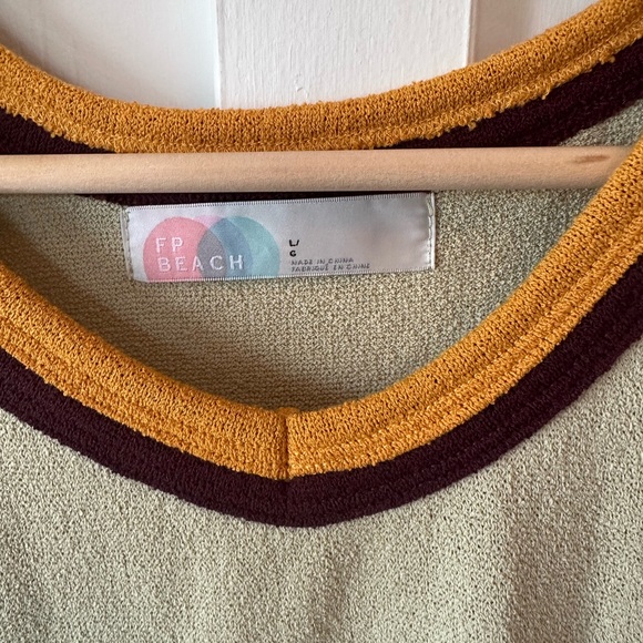 Free People Retro Vibes Mini Dress in Opal Silk, Size Large - Picture 9 of 13